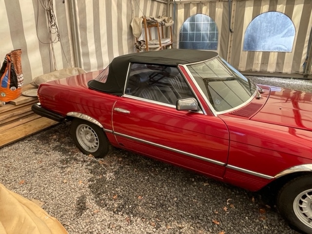 1985 Mercedes 380 sl r107 , Project ! oldtimer te koop