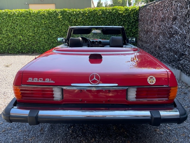 1986 Mercedes 560 SL R 107 ,CARFAX + MB Data oldtimer te koop