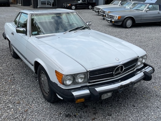 1987 Mercedes 560 SL R 107 ,CARFAX + MB Data oldtimer te koop