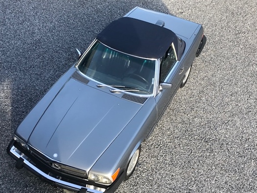 1987 Mercedes  560 SL R107 , 4 Zit , Carfax! oldtimer te koop