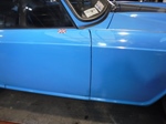 1962 Triumph TR4 blue Surrey top oldtimer te koop