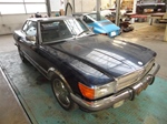 1982 Mercedes 380SL blue oldtimer te koop