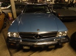 1975 Mercedes 450 SL W107 blue oldtimer te koop