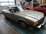 1976 Mercedes 450SL W107 silver oldtimer te koop