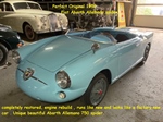 1959 Abarth Allemano spider blue oldtimer te koop