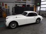 1958 Jaguar XK 150 Coupe white oldtimer te koop
