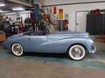 1954 Sunbeam Alpine Roadster blue oldtimer te koop