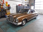 1966 Mercedes 250SE coupe gold W111 oldtimer te koop