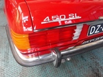 1972 Mercedes 450SL 72 red oldtimer te koop