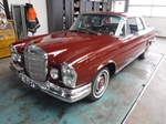 1967 Mercedes 250SE Coupe red oldtimer te koop