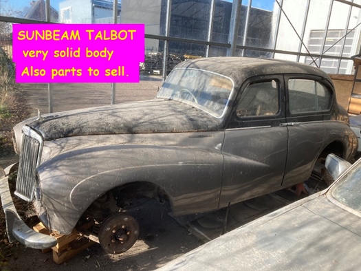 1953 Sunbeam Talbot 90 sedan oldtimer te koop