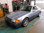 1992 Mercedes 500SL blue no. 59127 oldtimer te koop
