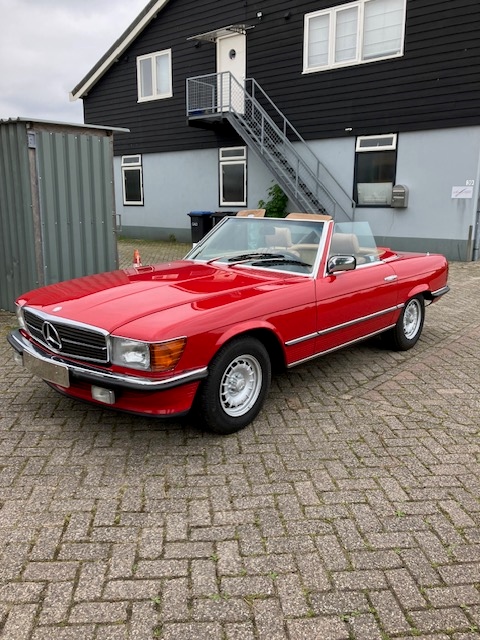 1985 Mercedes r107 380sl oldtimer te koop