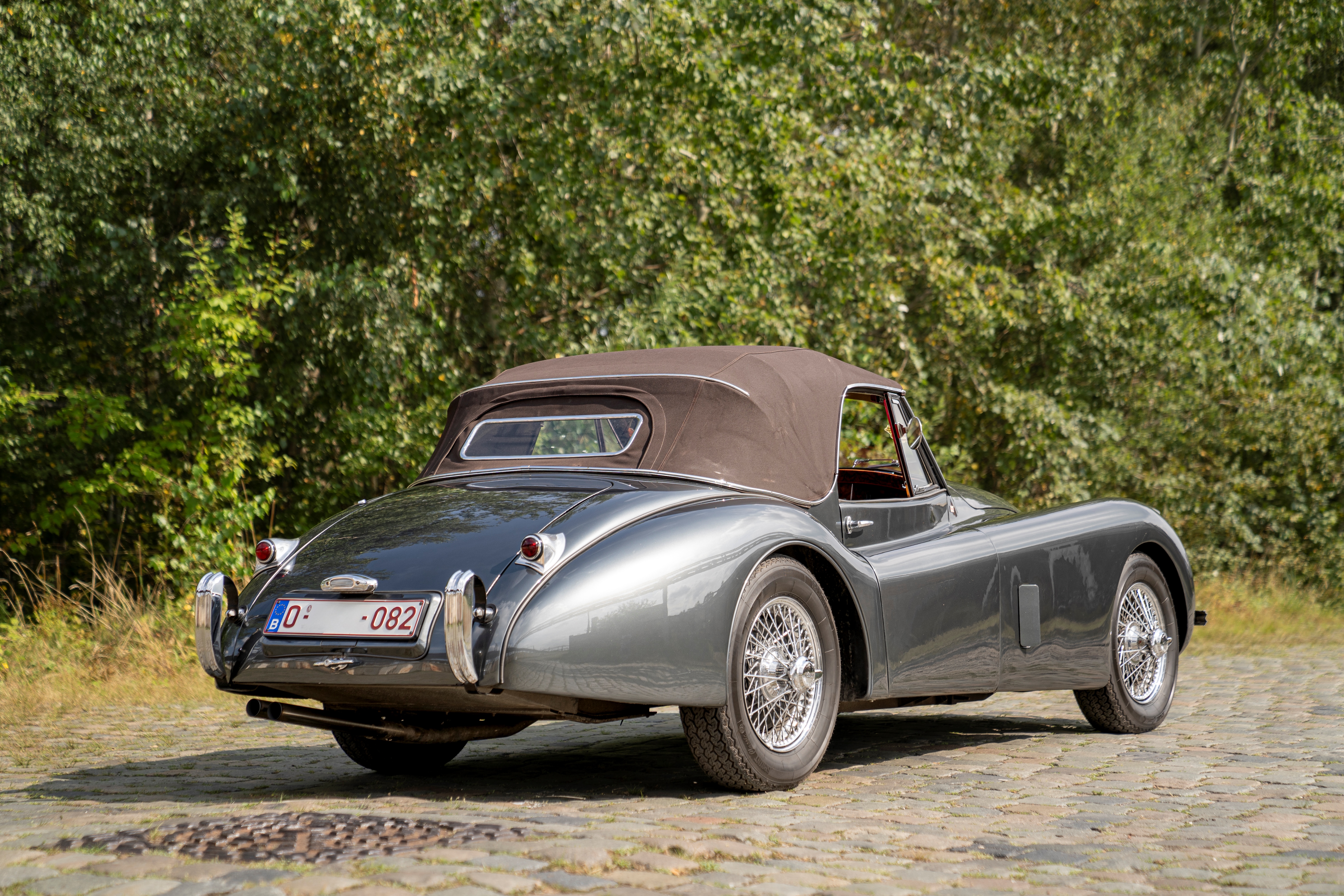 1953 Jaguar xk 120 dhc oldtimer te koop