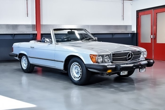 1975 Mercedes 450SL oldtimer te koop