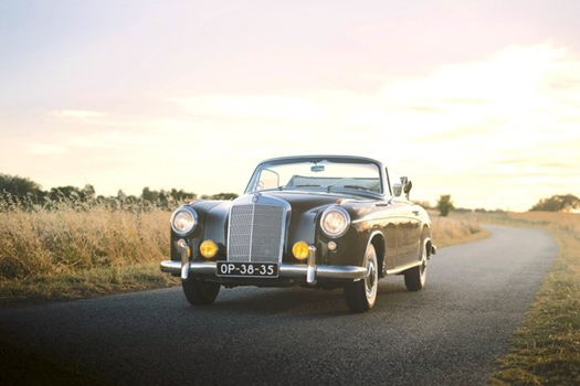 1960 Mercedes 220 SE Ponton Cabriolet oldtimer te koop