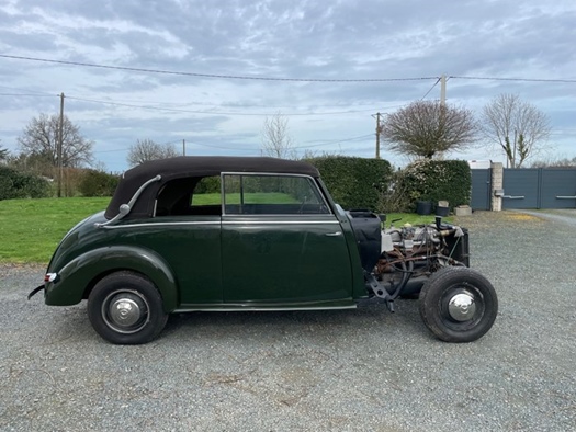 1953 Mercedes 220 Cabriolet B oldtimer te koop