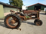 1937 John Deere A Unstyled, round spokes, overdrive oldtimer te koop