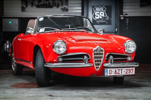 1964 Alfa Romeo 1600 Giulia spider oldtimer te koop