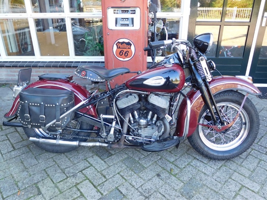 1943 Harley-Davidson wlc750 oldtimer motorfiets te koop