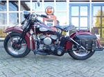 1943 Harley-Davidson wlc750 oldtimer motorfiets te koop