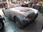 1955 Austin-Healey 100/4 blue to restore oldtimer te koop