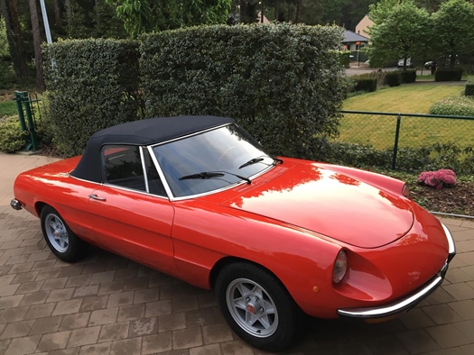 1975 Alfa Romeo Spider 1600 Junior Coda tronca oldtimer te koop