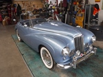 1954 Sunbeam Alpine Roadster blue oldtimer te koop