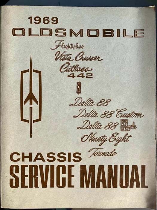 Service manual 1969 OLDSMOBILE te koop