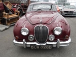 1965 Jaguar MK2 RHD red oldtimer te koop