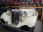 1955 MG TD wit oldtimer te koop