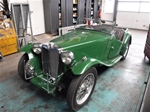 1948 MG TC green no. 5971 RHD oldtimer te koop