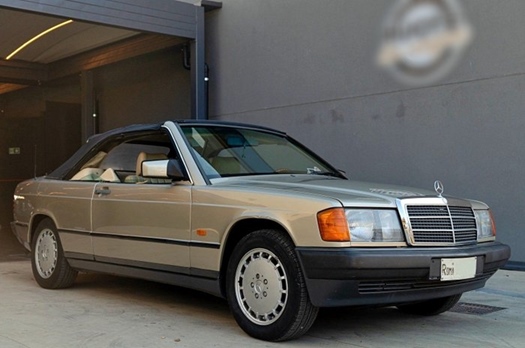 1989 Mercedes 190E Cabriolet AKH CARO oldtimer te koop