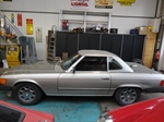 1976 Mercedes 450SL W107 silver oldtimer te koop