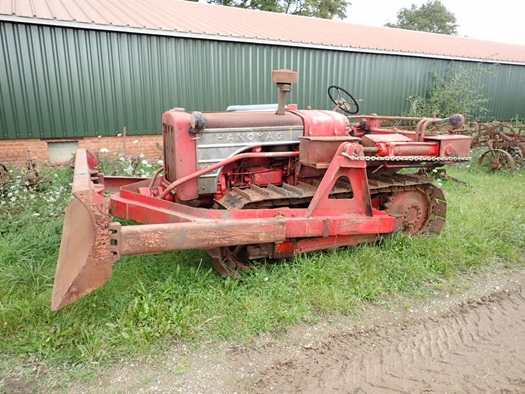 1952 Hanomag K55 with Faun/Frisch dozer blade oldtimer te koop