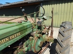 1946 John Deere H Electric start and mounted plow oldtimer te koop