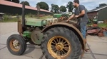 1936 John Deere D Unstyled on round spokes oldtimer te koop