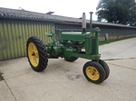 1937 John Deere A Unstyled on round spoke rears oldtimer te koop