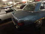 1975 Mercedes 450 SL W107 blue oldtimer te koop