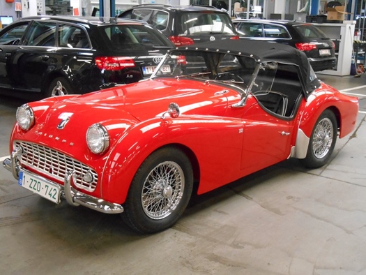 Triumph TR3A oldtimer te koop