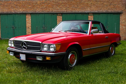 1983 Mercedes sl 380 oldtimer te koop