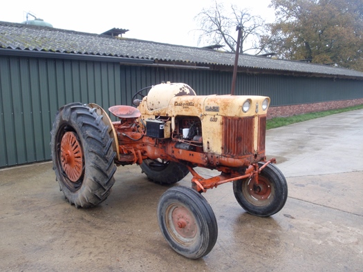 1958 Case 600 LP-gas wide front row crop oldtimer te koop