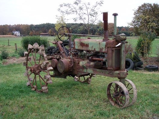 1937 John Deere Unstyled A on steel oldtimer te koop