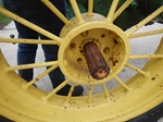 1937 John Deere A Unstyled on round spoke rears oldtimer te koop