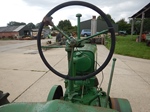 1937 John Deere A Unstyled on round spoke rears oldtimer te koop