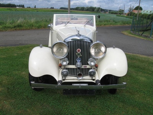 1934 Bentley Derby 3.5 l Park Ward Cabriolet oldtimer te koop