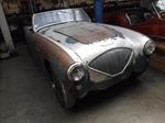 1955 Austin-Healey 100/4 blue to restore oldtimer te koop