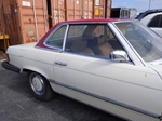 1974 Mercedes 450SL  W107 74 white oldtimer te koop