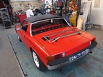 1971 Porsche 914 red  4171 oldtimer te koop