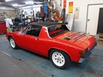 1971 Porsche 914 red  4171 oldtimer te koop